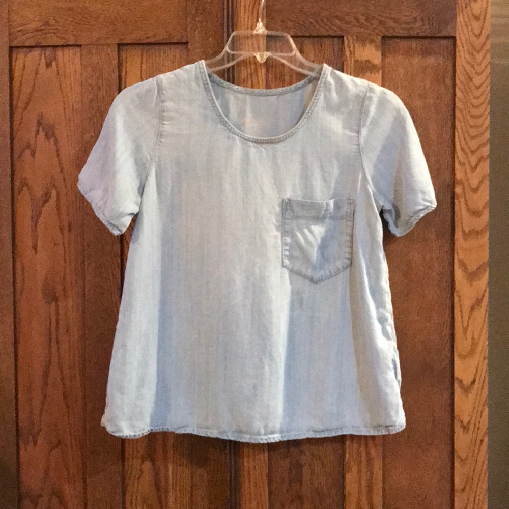 XS Gap denim top 👚